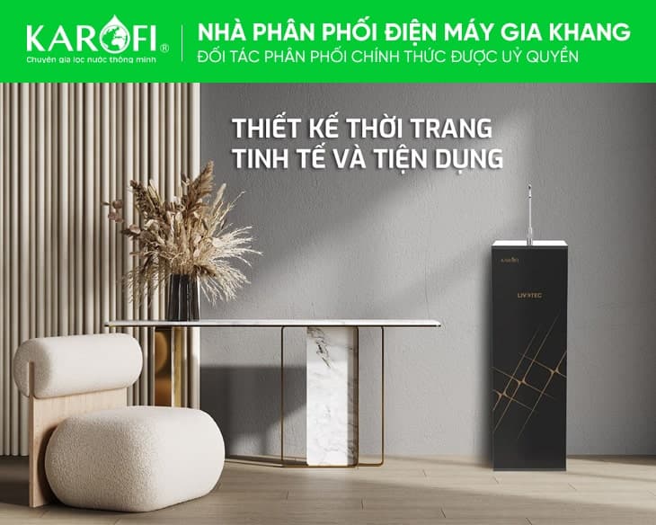 Máy lọc nước RO Karofi Livotec 606