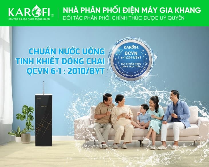 Máy lọc nước RO Karofi Livotec 606