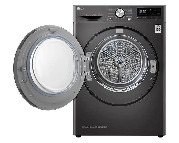 Máy Sấy Bơm Nhiệt LG 9 Kg DVHP09B