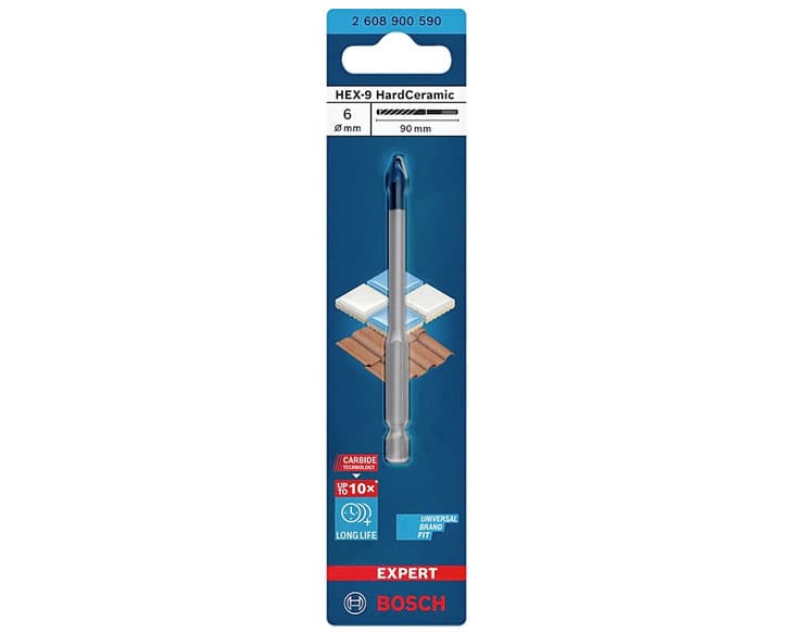 Mũi khoan gạch cứng Bosch HEX-9 (6X90)