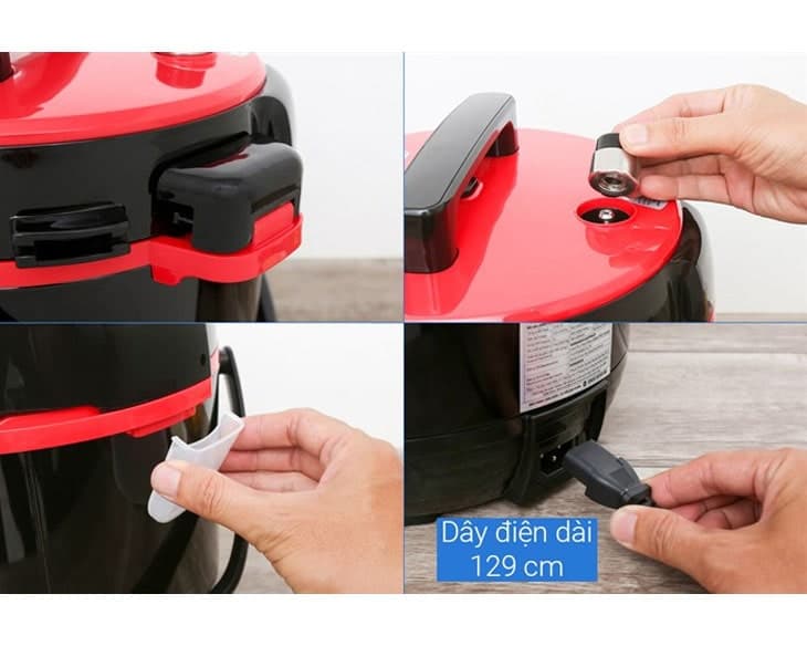Nồi áp suất Kangaroo KG6P2 6 lít