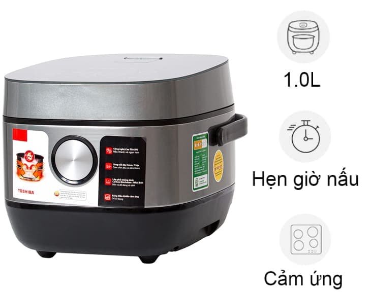 Nồi cơm cao tần Toshiba 1 lít RC-10IP1PV