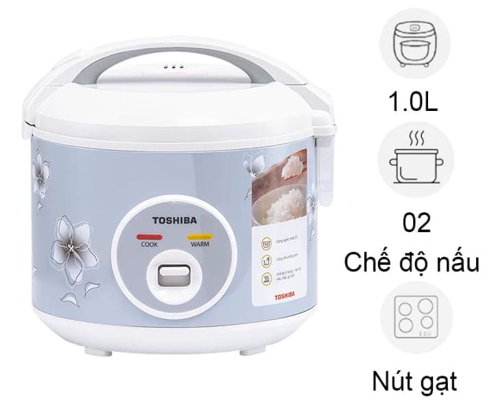 Nồi cơm điện Toshiba 1 lít RC-10JFM(H)VN