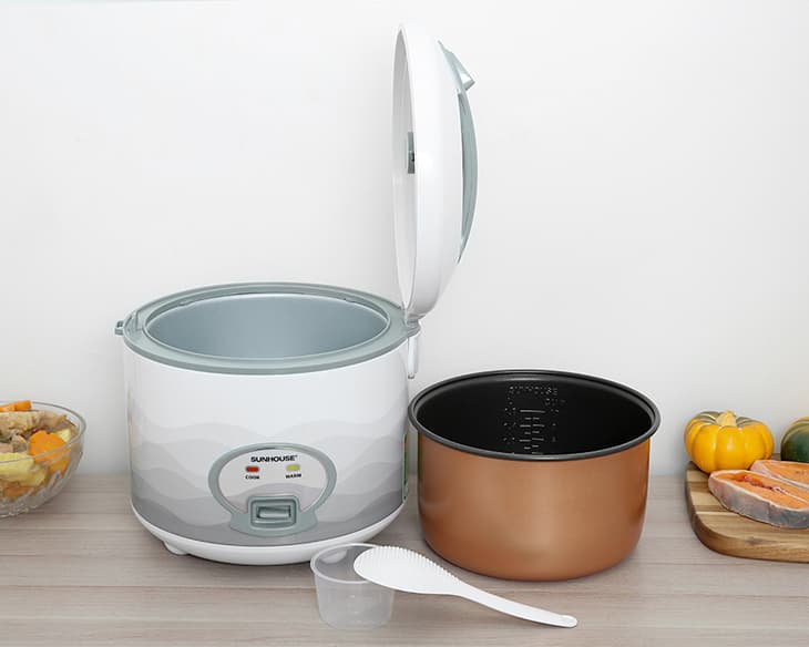 Nồi cơm nắp gài Sunhouse 1.8 lít SHD8602