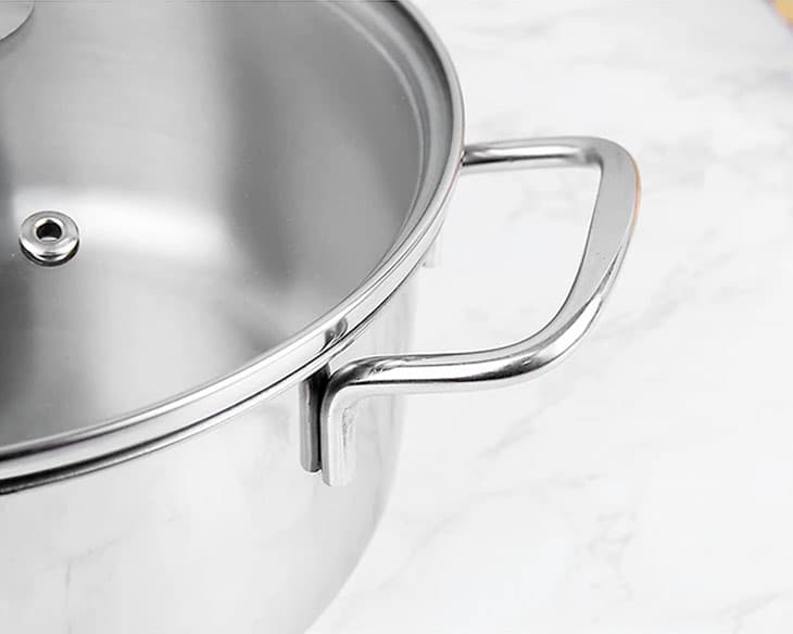 Nồi Inox 1 Đáy Rainy 18cm