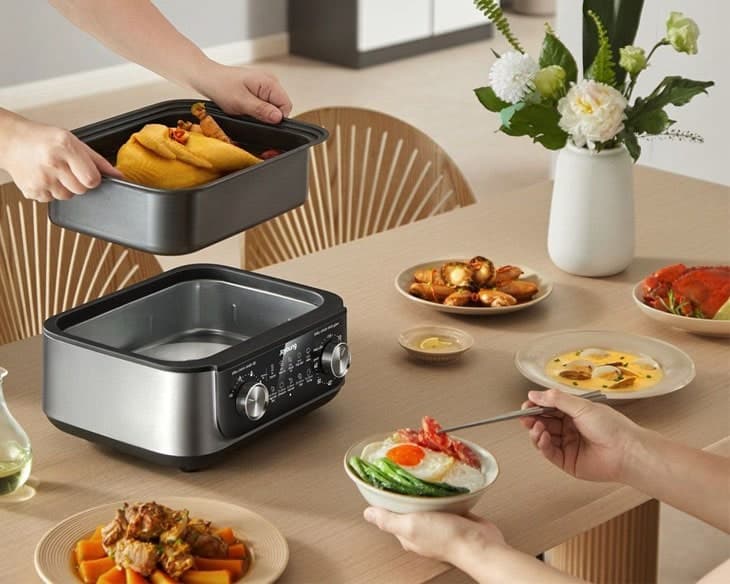 Nồi lẩu hấp đa năng Joyoung JFS-556