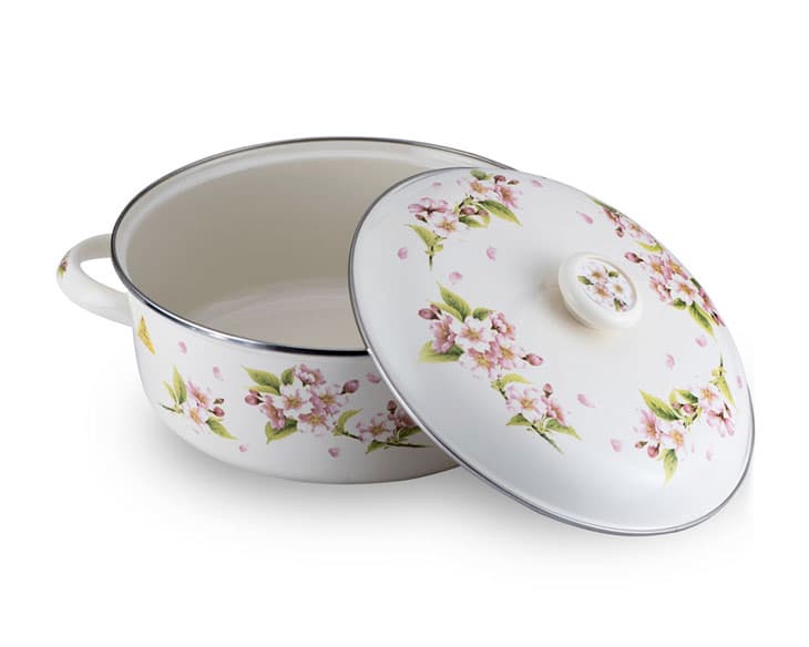 Nồi tay cầm tráng men Fujihoro SYM-22