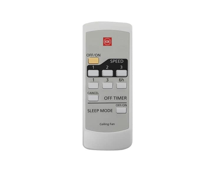 Quạt trần KDK 3 cánh M11SU(SIL)