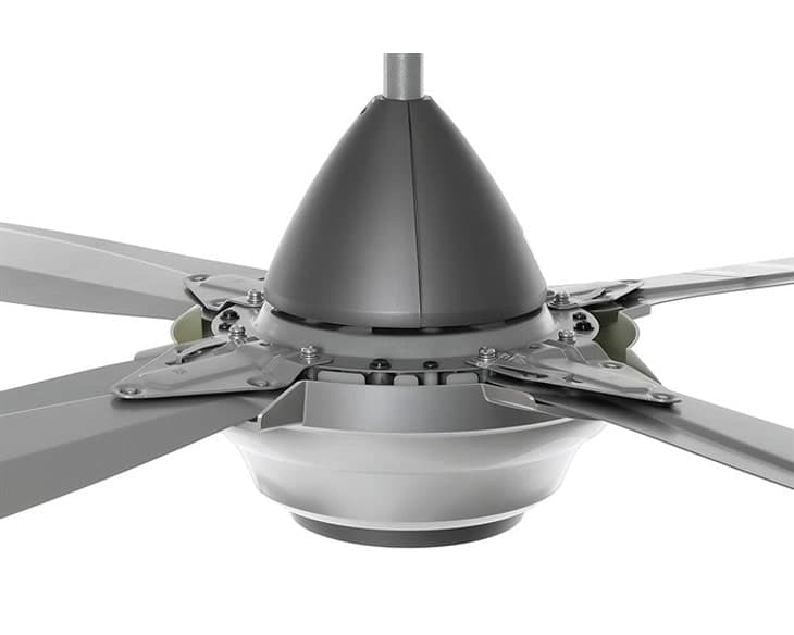 Quạt trần KDK 4 cánh M56XR(SIL)
