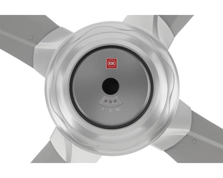 Quạt trần KDK 4 cánh M56XR(SIL)