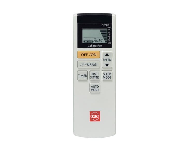 Quạt trần KDK 5 cánh T60AW(SIL) 38.5W