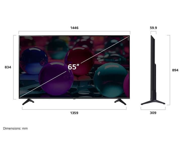 Smart Tivi LG AI 4K 65 Inch 65UA7350PSB