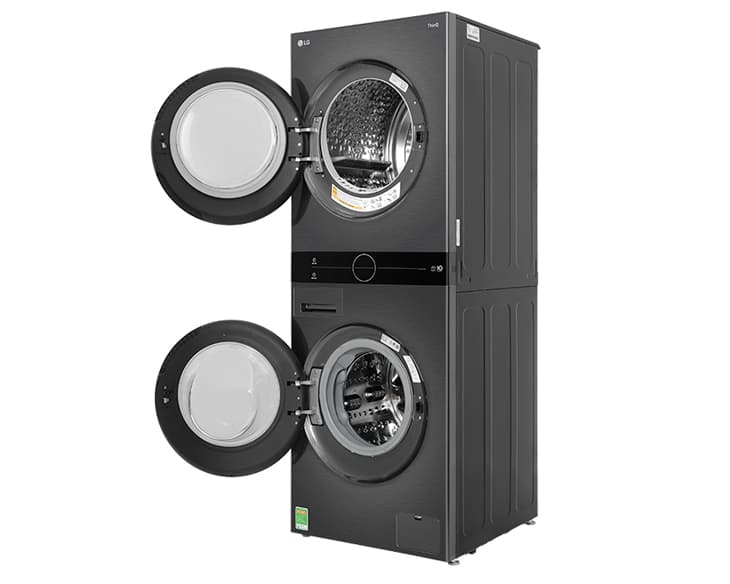 Tháp Giặt Sấy LG 14/10 kg WT1410NHB
