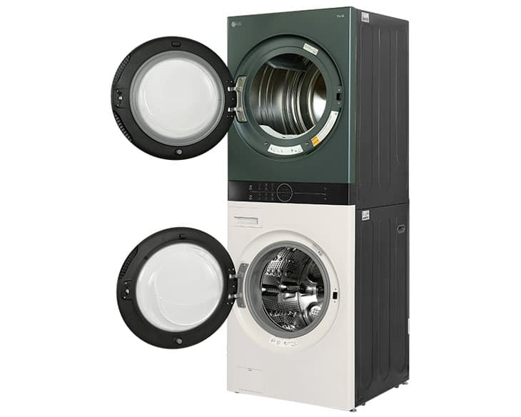 Tháp Giặt Sấy LG 25/17 kg WT2517NHEG