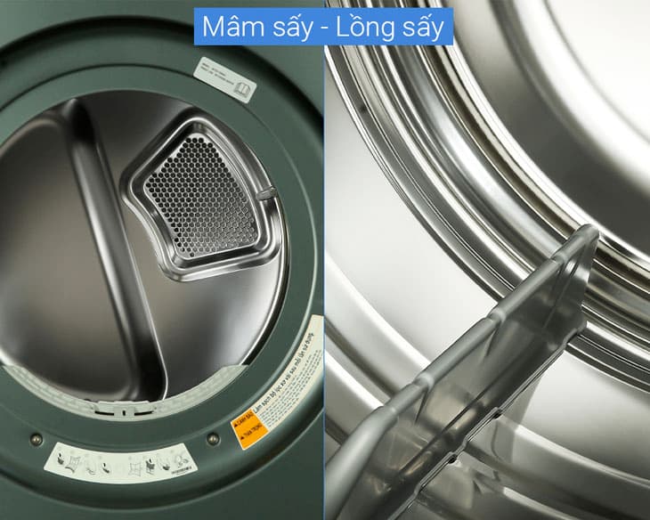 Tháp Giặt Sấy LG 25/17 kg WT2517NHEG