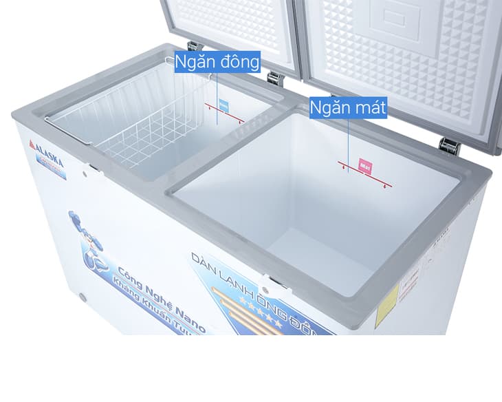 Tủ Đông Mát Alaska 280 Lít BCD-3568C