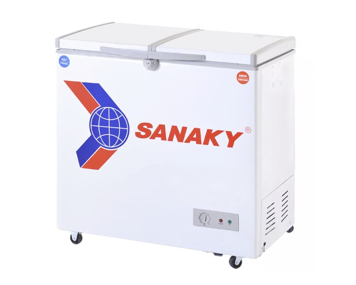Tủ Đông Mát Sanaky 195 Lít VH-255W2