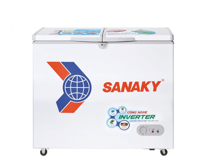 Tủ đông Sanaky 208 Lít Inverter VH-2599A3