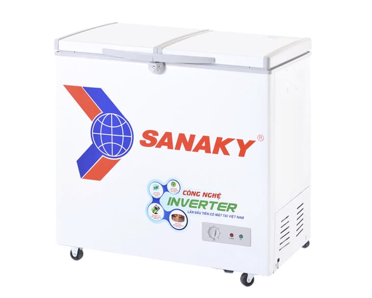 Tủ đông Sanaky 208 Lít Inverter VH-2599A3