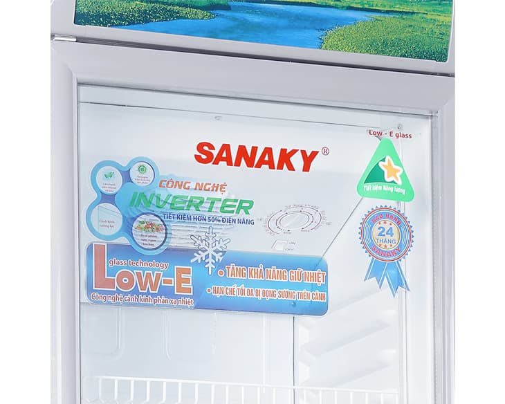 Tủ mát Sanaky Inverter 290 Lít VH-358K3L